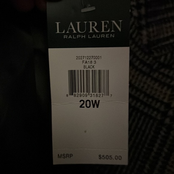 Ralph Lauren Black and Yellow Vayko  Trench Coat - Picture 5 of 5